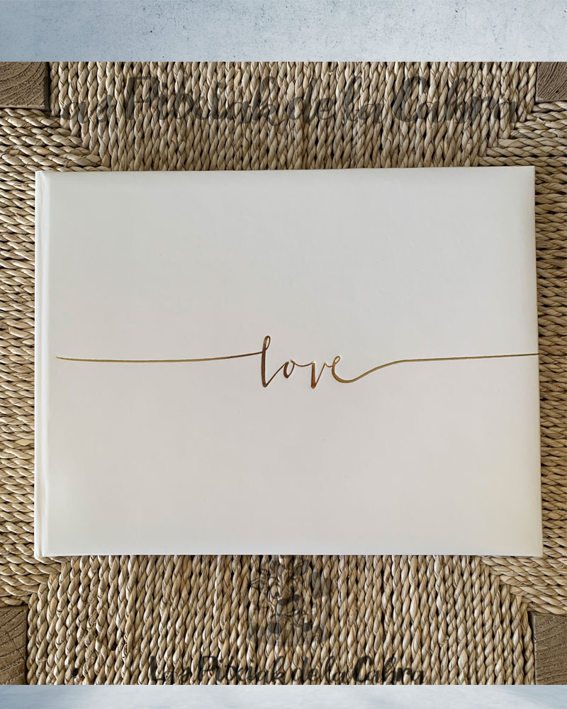 Libro de firmas para bodas AMORE – Bodapix