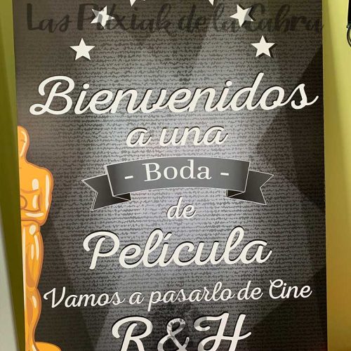 Cartel para Bienvenida Comunión - Las Pitxiak de la Cabra