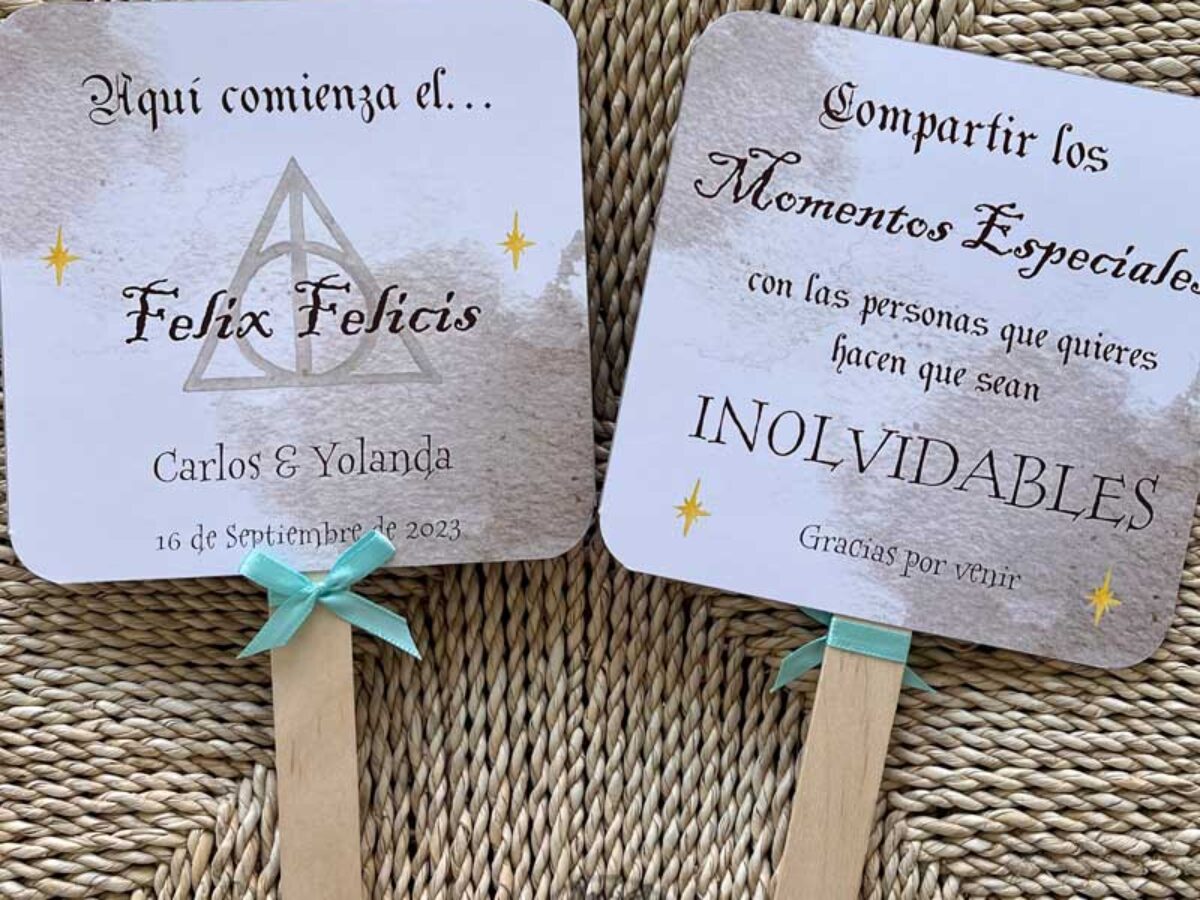 Pai pai kraft gracias por venir - Detalles de Boda